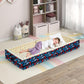Umoving 100% Cotton Inner Portable Foldable Toddler Travel Bed - Soft Foam Floor Bed with Washable Cover, Safe and Comfortable T