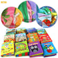 teytoy My First Soft Book, Nontoxic Fabric Baby Cloth Activity Crinkle Soft Books for Infants Boys and Girls Early Educational T