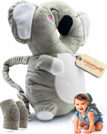 Baby Backpack Head Protection - Koala, Wide Size Cushion, Effective Baby Fall Back Head Protector Cushioning, Superior Head Prot