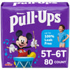 Pull-Ups Boys' Potty Training Pants, 5T-6T (46+ Lbs), 80 Count (2 Packs Of 40)