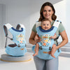 Staranddaisy 4In1 Baby Carrier Sling For 0 To 3 Year Baby/Kangaroo Bag With Comfortable Soft Hip Seat/Baby Carrier  4 Carryin