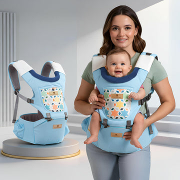 Staranddaisy 4In1 Baby Carrier Sling For 0 To 3 Year Baby/Kangaroo Bag With Comfortable Soft Hip Seat/Baby Carrier  4 Carryin