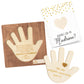 CJiangpo Will You Be My Godmother Proposal Gift, Wooden Palm Design Madrina Proposal in Spanish Godmother Asking Card Gifts Idea