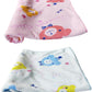 ZAPLES Cotton Cloth Baby Washcloth for New Born Extra Soft Face Towels Reusable bath towels for Kids/Toddlers/Infants/Babies (As