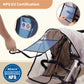 Bemece Stroller Rain Cover Universal Stroller, Travel Weather Shield Windproof and Waterproof Protect from Dust and Snow