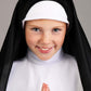 Kids Nun Costume; Catholic Sister Robe For Girls Black