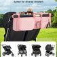 Kcross Double Stroller Organizer Bag For Bob Duallie And Baby Jogger City Mini Gt2, Double Stroller Caddy Organizers With Cup Ho