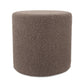 Howard Elliott Collection No-Tip Cylinder Round Ottoman - Pouf with Polyester Cover - Multi-Use Footstool, Side Table or Seat fo