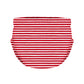 College Baby Striped Game Day Polo Dress With Bloomer - Western Kentucky Hilltoppers Logo - Red/White - 0-3 Months