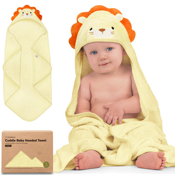Keababies Baby Hooded Towel - Viscose Derived From Bamboo Baby Towel, Toddler Bath Towel, Infant Towels, Large Hooded Towel, Sof