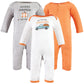 Hudson Baby Unisex Baby Cotton Coveralls, Pumpkin Truck, 3-6 Months