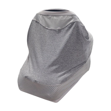 Boppy 4 And More Multi-Use Cover, Pearl, Quick-Dry Upf 50+ Knit And Breathable Mesh, Versatile For Car Seat Canopy, Nursing Cove