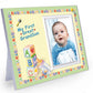 My First Great Grandson Picture Frame | New Great Grandparent Baby Announcement Gift - Sized For Tabletop 8.25 X 7 In | Holds A