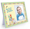 My First Great Grandson Picture Frame | New Great Grandparent Baby Announcement Gift - Sized For Tabletop 8.25 X 7 In | Holds A