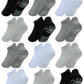 Rative Ankle Anti Slip Non Skid Cotton Socks With Grips Grippers For0-6 Month Babies Baby Infant Boy Boys Girl Girls (0-6 Months