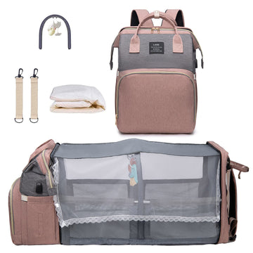 Anwtotu Diaper Bag With Changing Station,Diaper Bag Backpack,Girl Boy Diaper Bag,Large Capacity,900D Excellent Oxford(Ungrade Pi