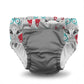 Kanga Care Lil Learnerz Reusable Swim And Toilet Training Pants (Small - Clyde & Platinum)