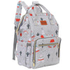 1St Step Smart And MultiFunctional Diaper Bag (Grey 2)