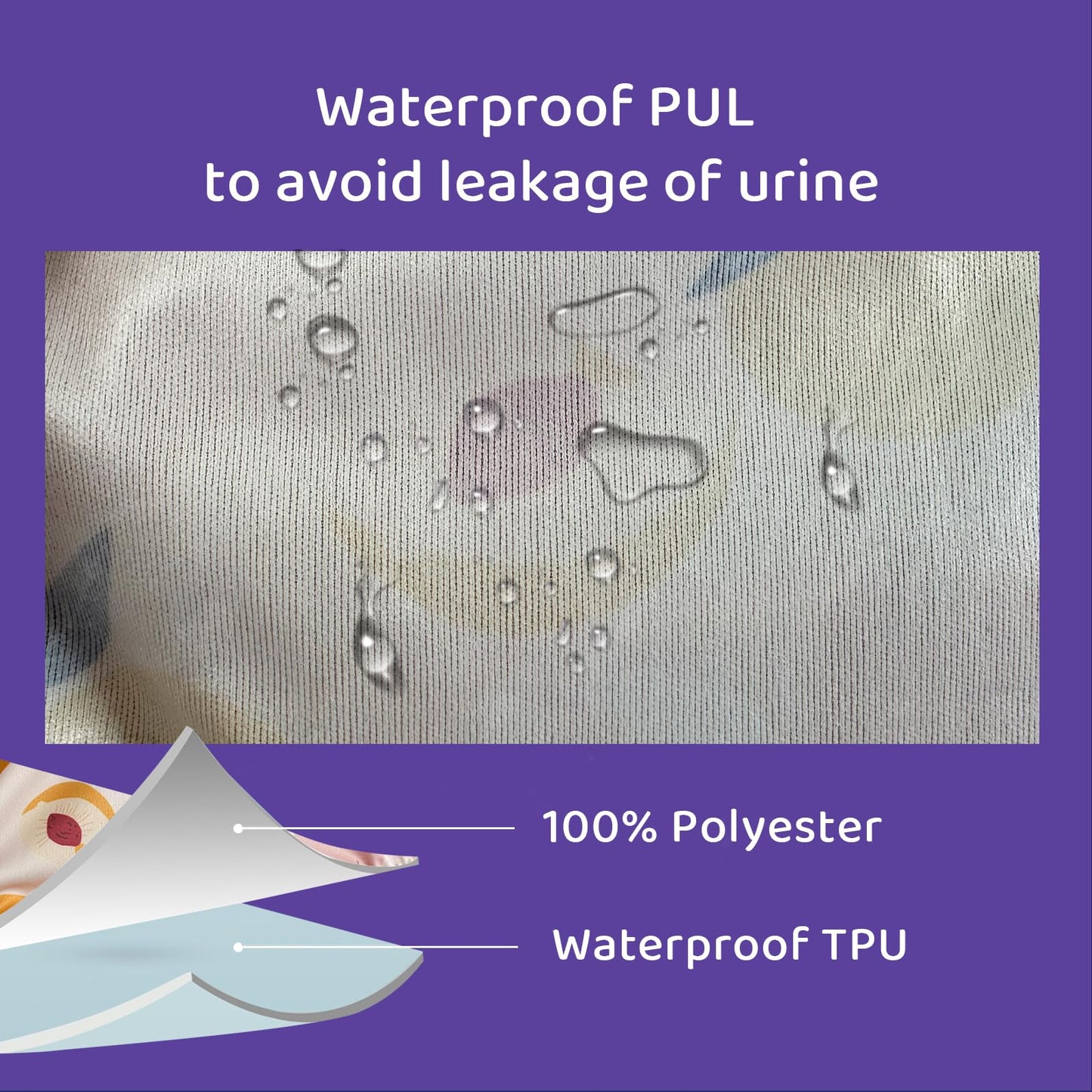 Smulpooti Plastic Pants Plastic Underwear Covers For Potty Training Cute Rubber Pants For Toddlers Plastic Underwear Cover Swim