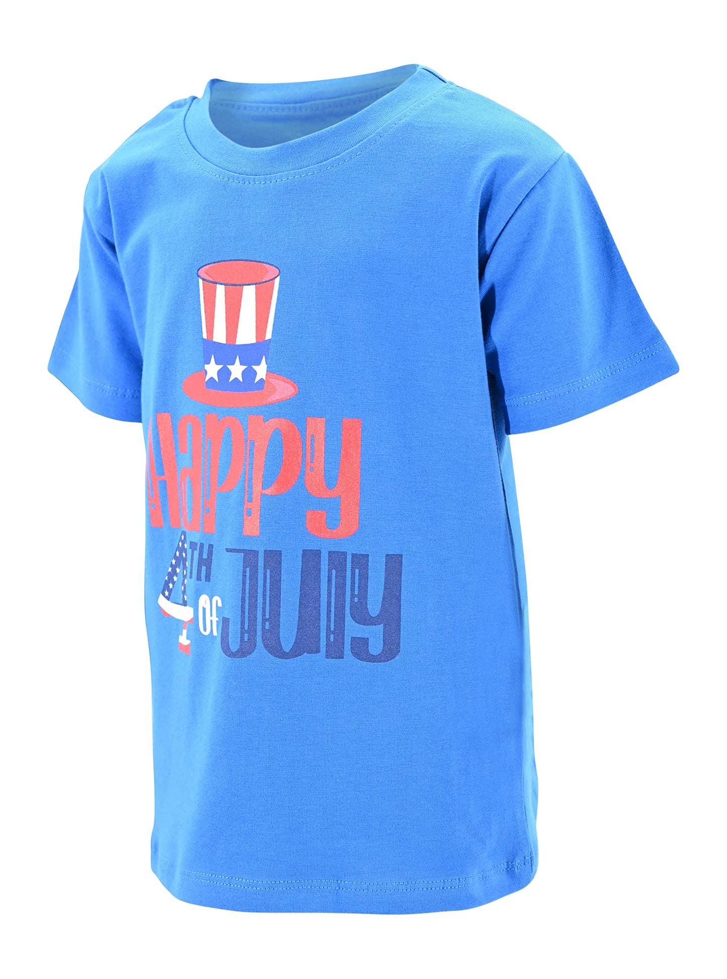 Unique Baby Boys 4Th Of July Shirt Kids Patriotic Shirt For Fourth Of July (12Y, Happy 4Th)