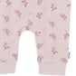 Gerber Baby Girls' Ruffle-Edge Romper, Tossed Flowers, 18 Months