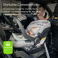 Uppababy Extra Mesa Max Car Seat Base/Compatible With Mesa Max Infant Car Seats/Smartsecure Installation With Load Leg