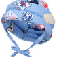 Simplicity Baby Safety Helmet Toddler Head Protection Cap Blue National Flag