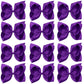 Oaoleer Big Hair Bows For Girls 12 Pcs 6 ' Purple Grosgrain Ribbon Large Boutique Bow Alligator Clips Hair Accessories For Todd