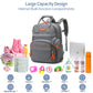 Aomay Baby Diaper Bag Backpack For Mom, Multifunction Nappy Changing Bags, Waterproof, Travel, Maternity, Large Capacity (Regula