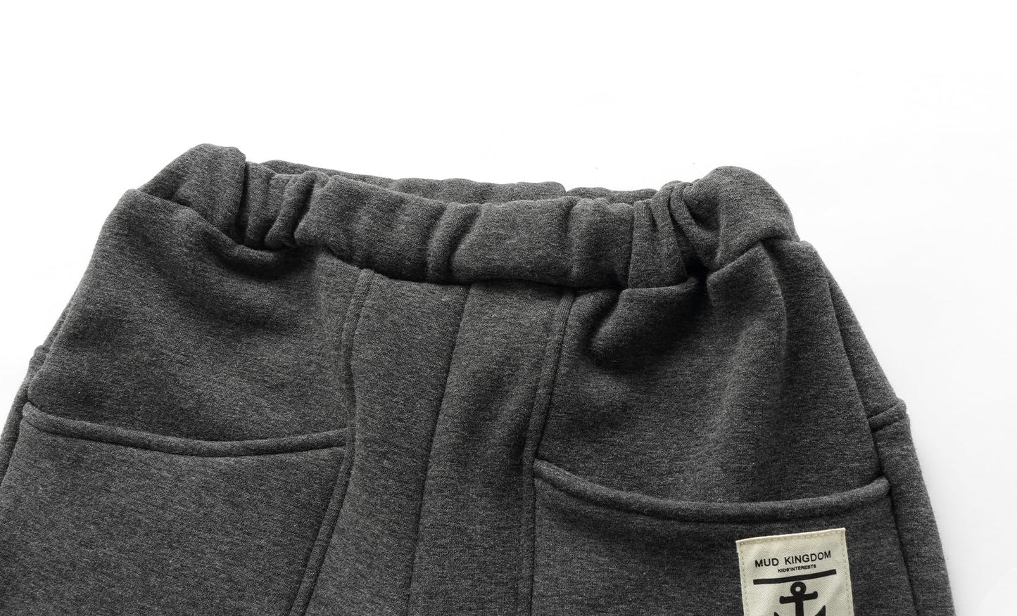 Mud Kingdom Toddler Boys Winter Pants Warm Fleece Lining 3T Dark Gray