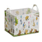 Zsatuiy Winnie Baby Stuff,Winnie Storage Nursery Basket, Large Squarecanvas Laundry Hamper With A Waterproof Pecoating, Foldable