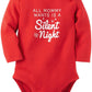 Carter'S Unisex Baby Single Bodysuit, Red, Nb