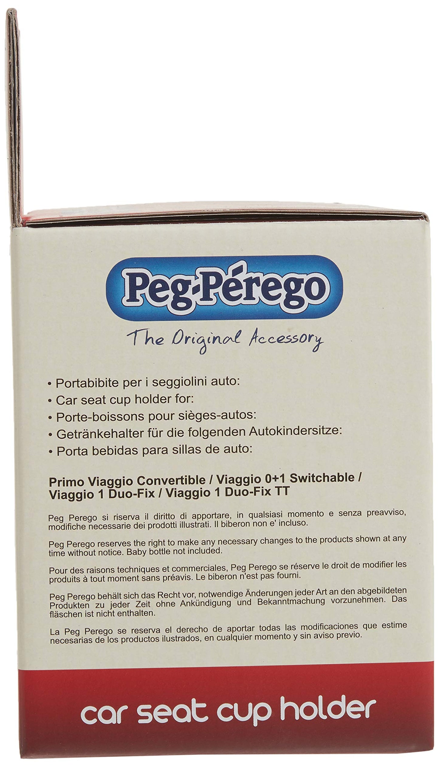 Peg Perego Convertible Cup Holder, Charcoal