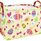 Boohit Large Easter Baskets For Kids Personalized Baby Girl Easter Basket Cute Teen Boy Spring Decor (Bunny Hugging Egg)
