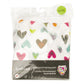 Kushies Baby Waterproof Training Pant (22-29 Pounds), White Doodle Hearts, Small