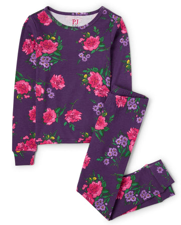 The Children'S Place 2 Pc Family Matching Pajamas Sets, Snug Fit 100% Cotton, Big Kid, Toddler, Baby, Tiedye, 16