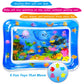 Zhuynxir Water Mat Infant Toys, Water Mat Baby, Inflatable Play Mat Water Cushion Baby Toys, Fun Early Development Activity Play