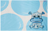 Kidkusion High Chair Splat Mat, Hippo