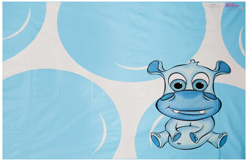 Kidkusion High Chair Splat Mat, Hippo