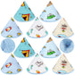 Timgle 10 Pcs Coral Velvet Pee Covers Baby Boy, Strong Water Absorption Pee Shield for Baby Boy, Reusable Diaper Changing Access