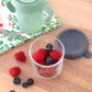 Beaba 8 Oz Glass Baby Food Jars With Soft Silicone Air Tight Lids, Glass Storage Containers With Lids, Microwave And Freezer Saf