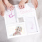 Tiny Ideas You Are Our Greatest Adventure Collage Keepsake Photo Frame, Baby Keepsake Picture Frame, Diy Baby'S Handprint And Fo