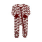 Maroon Camo Romper