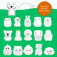LumiPets® Fiona the Fox- Children's Touch Night Light