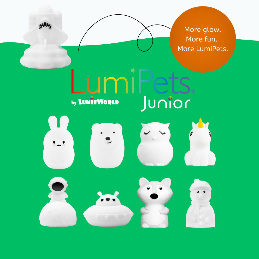 LumiPets Rowdy the Rocket Silicone Night Light