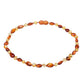 Cross-border Hot Sale Natural Amber Baby Necklace Baltic Children Fire Gold Perer Necklace Jewelry
