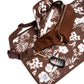 Ditty Co. Small Diaper Bag - Portable Changing Pad - Crossbody Bags For Women - Baby Wipe Holder - Baby Travel Essentials (Choco