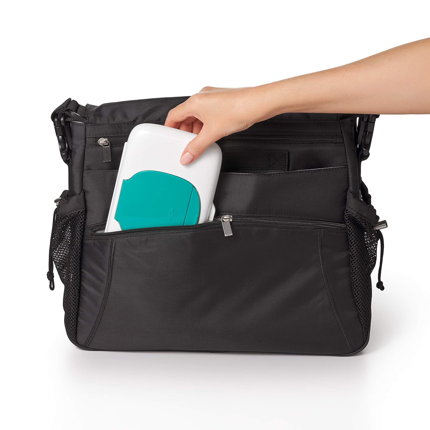 Oxo Tot On-The-Go Wipes Dispenser, Teal, 1 Count (Pack Of 1)