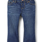 The Children'S Place Baby Girls And Toddler Girls Basic Bootcut Jeans, Indigo Stone, 18-24 Months