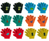 Gelante Toddler / Children Winter Knitted Magic Gloves Wholesale Lot 70-9934-(2-6)
